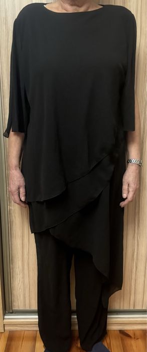 Elegancki komplet tunika i spodnie