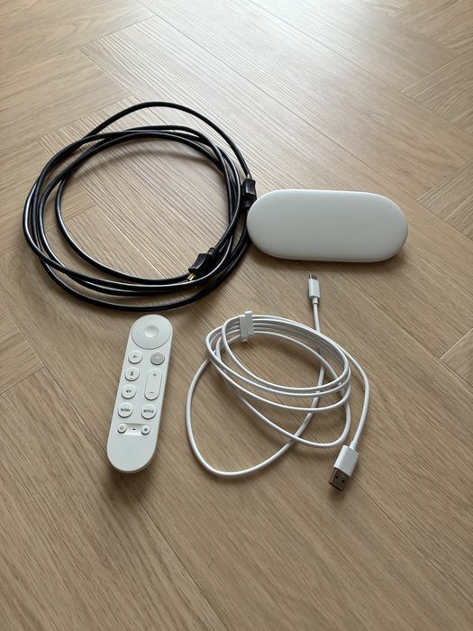 Google chromecast 4K Odtwarzacz multimedialny 4K GOOGLE TV Streamer