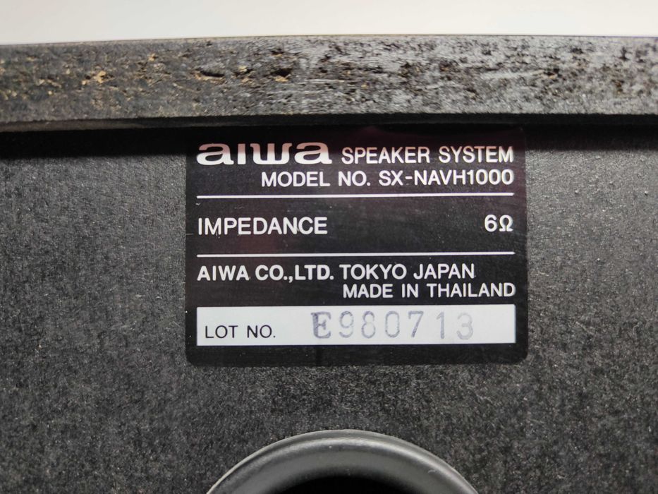 Aiwa SX-NAVH1000 kolumny głośnikowe
