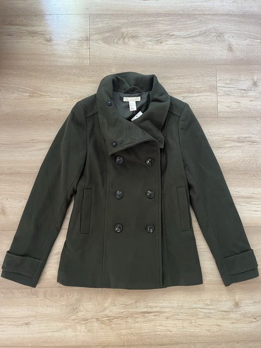 Płaszczyk dwurzędowy H&M rozmiar 36