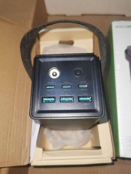 Повербанк 50 000мАг на 67.5W з ліхтариком