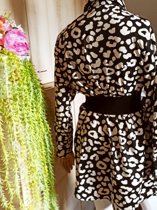 Sg Sukienka damska 38 , M szmizjerka czarno biała sukienka 38 , M