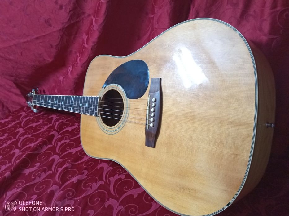 Guitarra acústica cordas aço storm