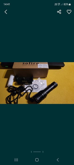 latarka do nurkowania sofirn sd05 nurkowa