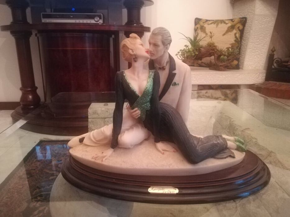 Estatueta Casal - Escorpião D’ Ouro