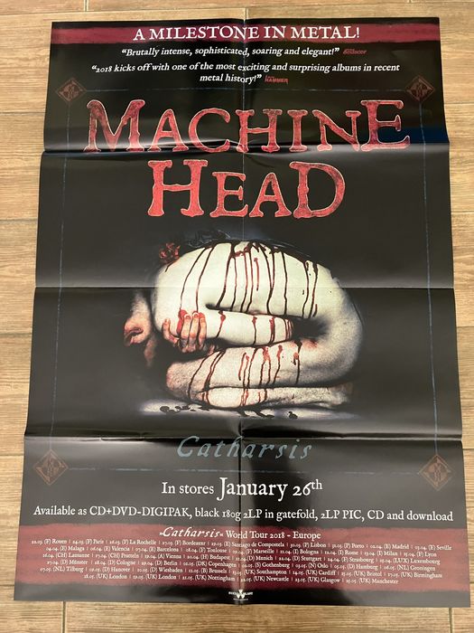 Poster Machine Head - Catharsis - Original Nuclear Blast