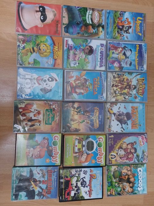 DVD's infantis originais