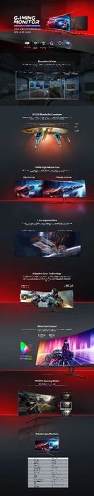 Monitor Gaming Dahua LM34-E330C 34" UltraWide Quad HD 165Hz VA Curvo 1ms