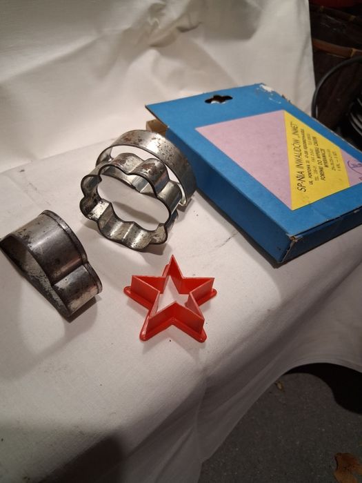 Wykrawacze, foremki do ciast