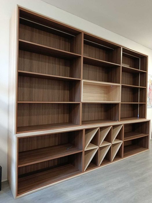 Móvel estante melanina carvalho