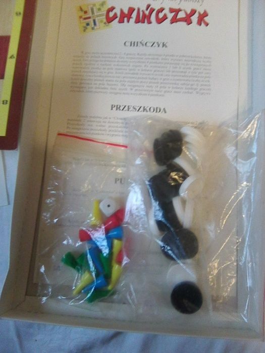 Gra chińczyk /Warcaby 2 w 1 Gabi + gratis