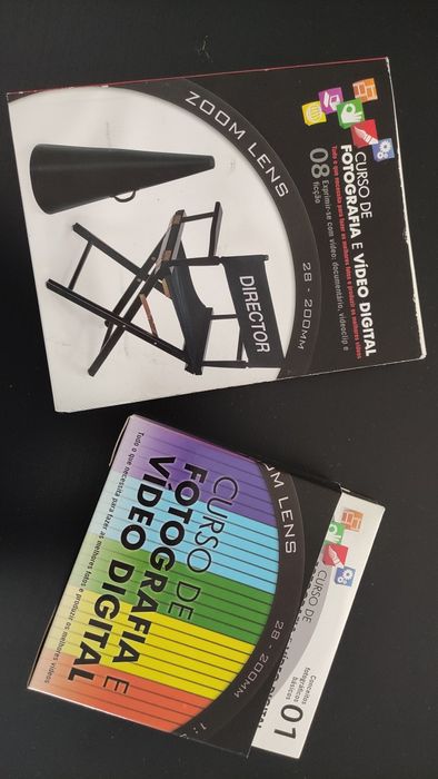 Curso de Fotografia e Vídeo Digital (Livros + CD's)