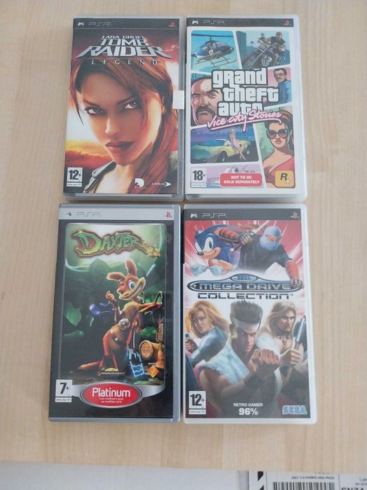 Consola Playstation Portable + Jogos