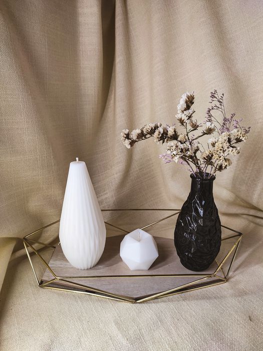 Декор, таця, підставка, свічки, подарунок, сувенір,