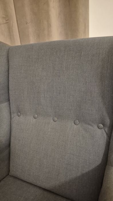 Fotel strandmon ikea szary