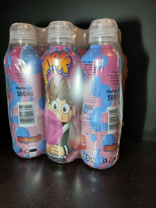 Wojanki / Wojanek guma balonowa , napoj 6x500ml