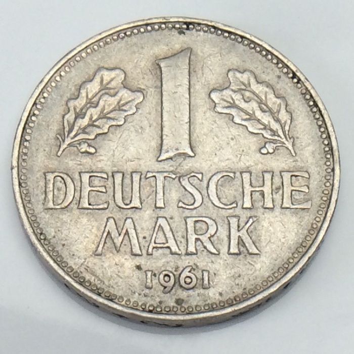 1 Deutsche Mark GERMANY 1961