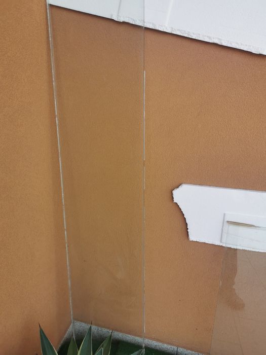 Placa de vidro pequeno