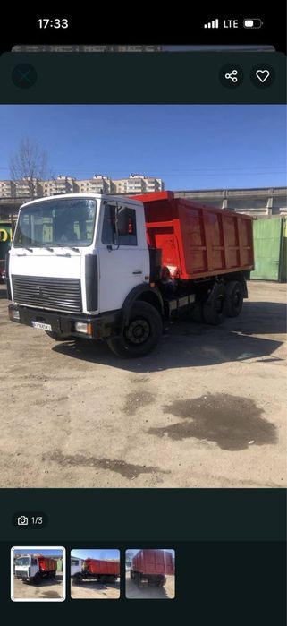 Самоскид МАЗ. Модель 551605-271.2006 р.в.