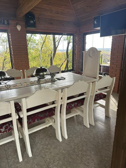 Продам комплект стіл зі стільцями