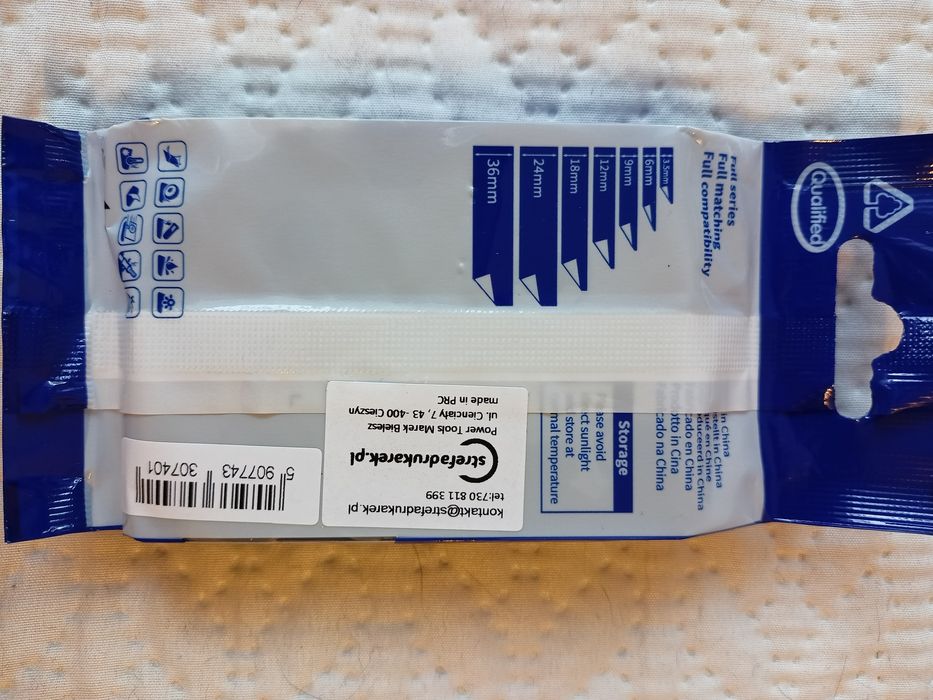 NOWA taśma (zamiennik) do drukarki Brother P-touch 107.