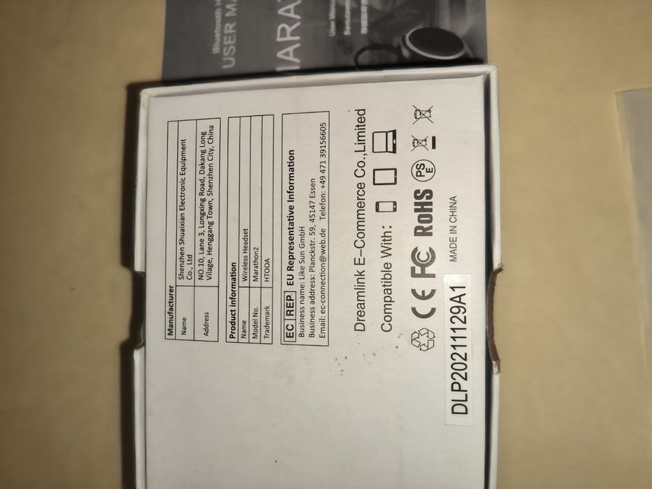 HTOOA Marathon 2 безпровідні блютуз навушники