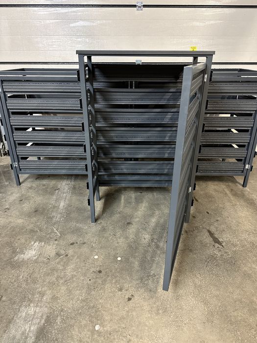 Zabudowa koszy,śmietników ,pergola konstrukcje stalowe