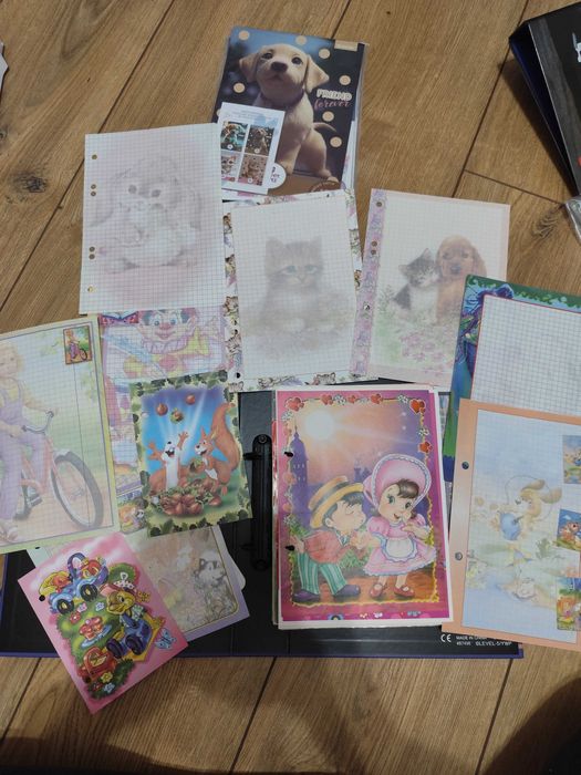 Bardzo duży zestaw karteczek