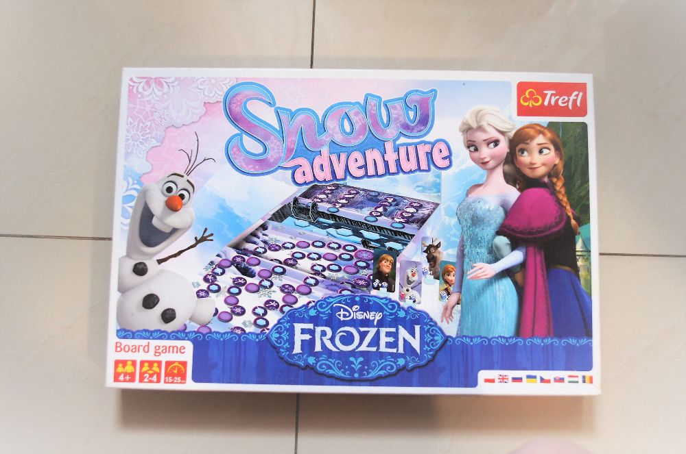 Gra Snow Adventure FROZEN Kraina Lodu Trefl