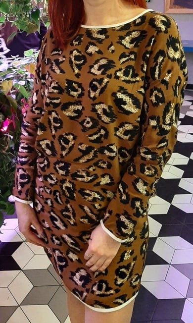 Сукня леопардова, розмір М