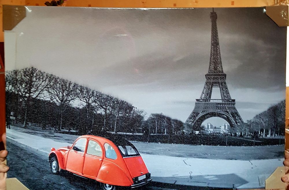 Картина "Париж" 40 х 60 см напечатана на холсте