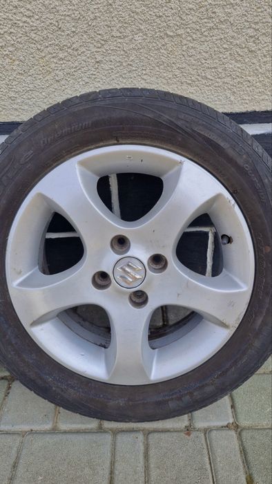 Диски /титани Suzuki Swift 4/100 R15/на літній резині Nexen 185/60/R15