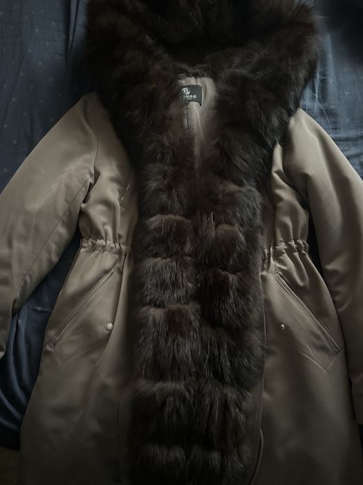 Парка з натурального хутра