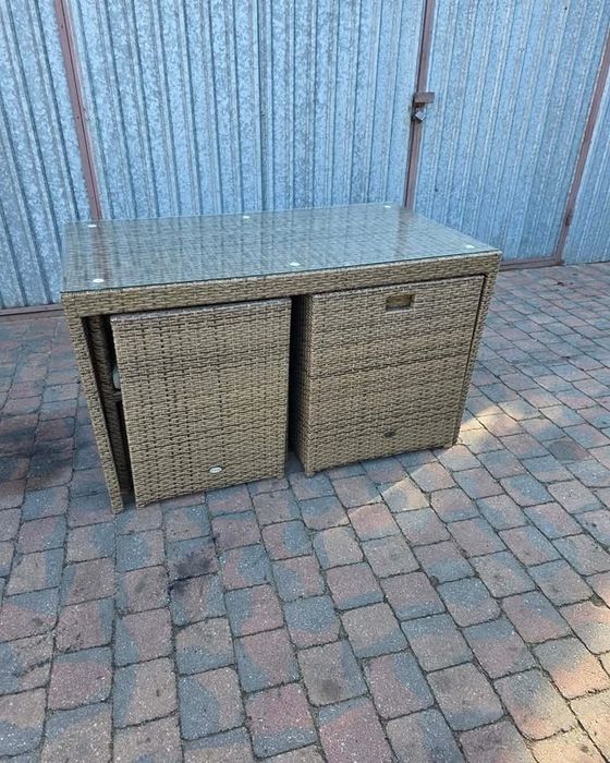 Zestaw rattanowy techno rattan