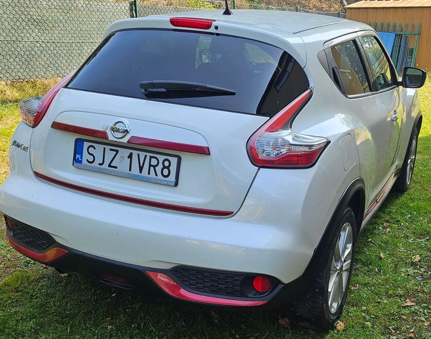 Nissan Juke Nissan Juke 2015 r, automat, 1,6 benzyna, biała perła ...
