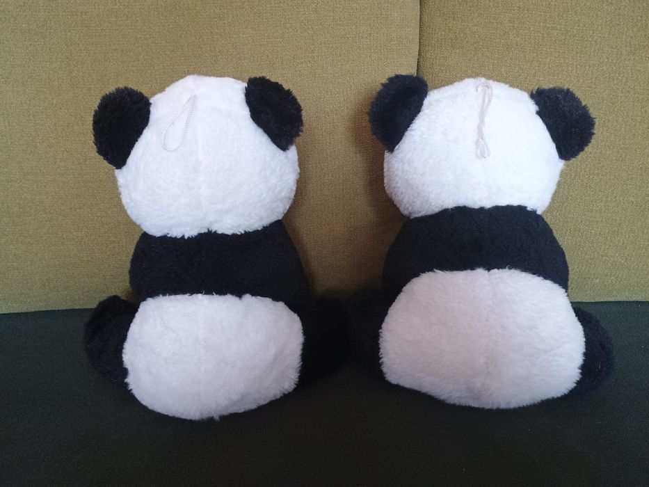 2  PANDY - oryginał - pluszaki