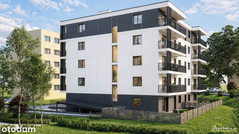 Mieszkanie M.8 – 38,82 m² | balkon 9,55 m² | Na Stoku 118 | OKAZJA