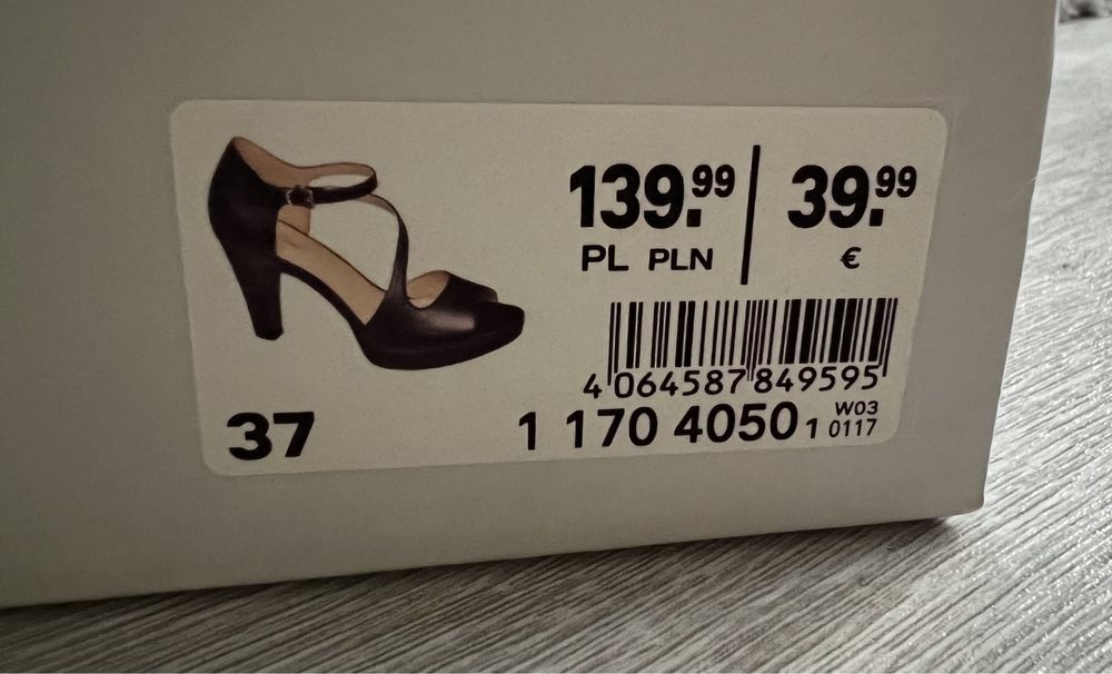 Sandały deichmann 37