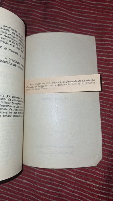 Sessão movimento de unidade democrática 1946 raro