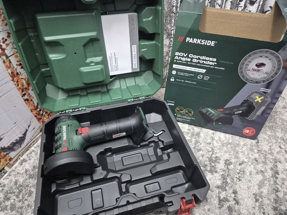Аккумуляторная болгарка PARKSIDE® 20 В »PWSAM 20-Li B2«
