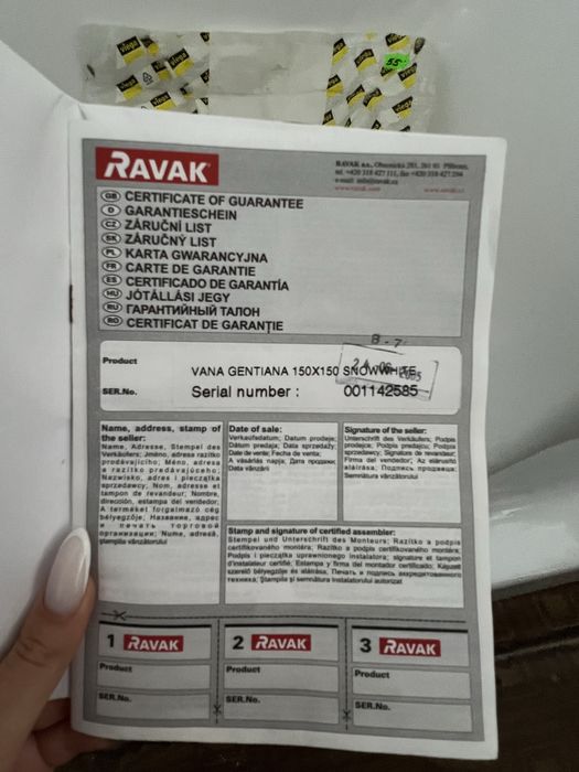 Кутова ванна від Ravak