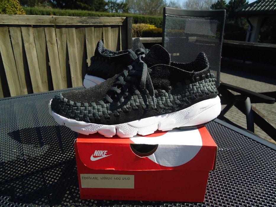 Nike Footscape Woven Black Anthracite us10 eu44