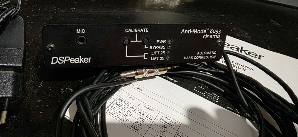 DSPeaker Anti-Mode 8033 equalizador  para subwoofer