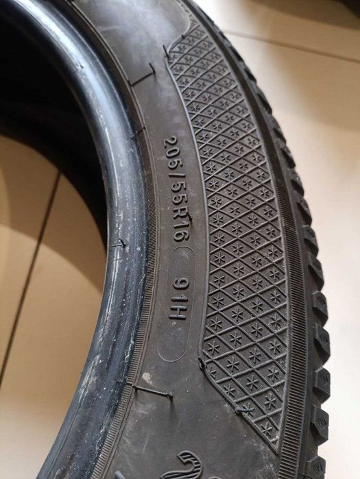 Пара шин б/у 205/55R16 91H Kleber Krisalp HP3