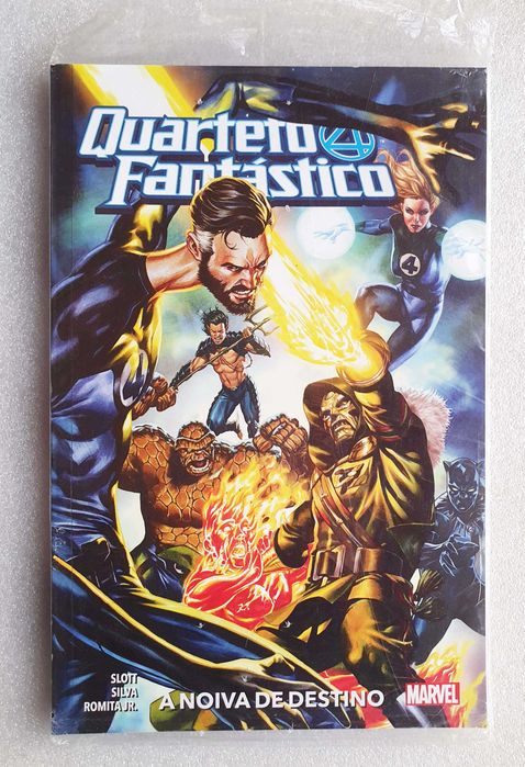 Livro BD ~ "QUARTETO FANTÁSTICO - A Noiva de Destino" ~ Marvel ~ Livro 9 ~ 2022