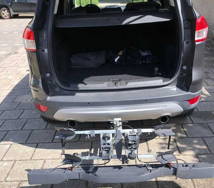 Bagaznik rowerowy na hak,stojak na 2-rowery uchylny Twinny Load Swing