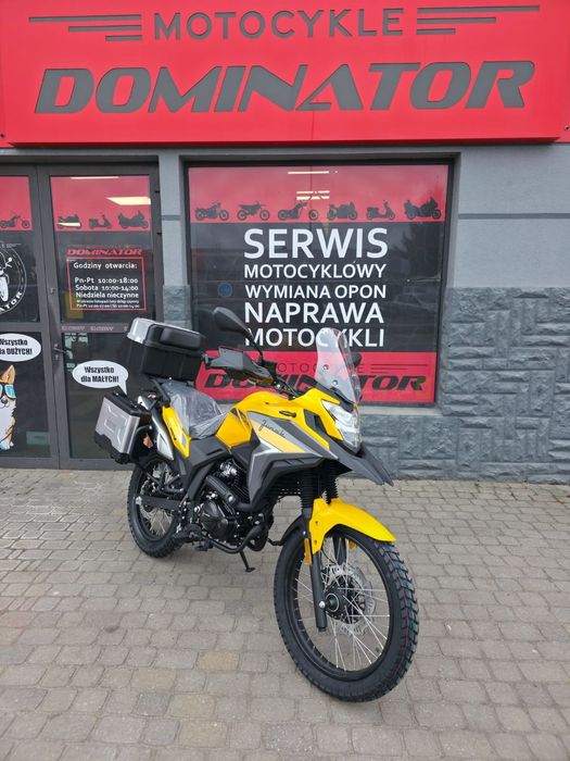 Junak  RX z kompletem kufrów 10 rat 0% dostawa cała Polska FV 23%