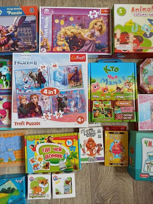 Детские пазлы игры развивашки