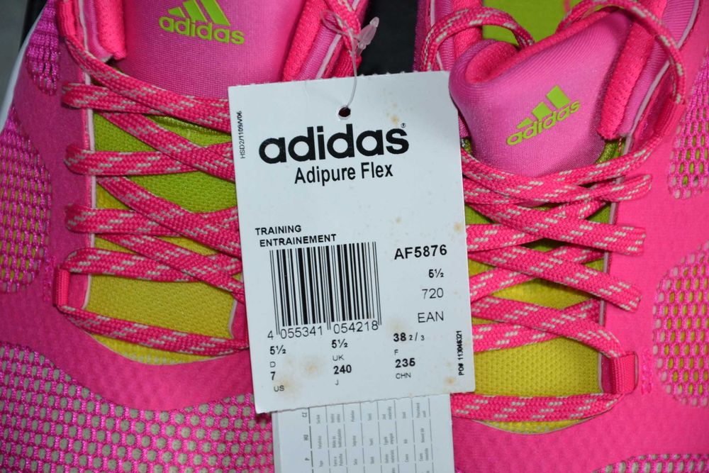 Nowe Buty Adidas Adipure Flex Euro 38 2/3 Damskie 100% Oryginalne