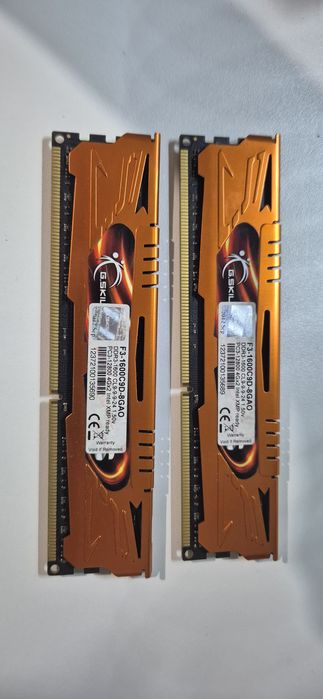 RAM ddr3 2x4gb Gskill